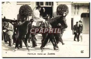 Postcard Old Horse Riding Equestrian Kefalin up by Sharpe