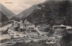 Steinbruck Slovenia Zidani Most Scenic View Antique Postcard J46747