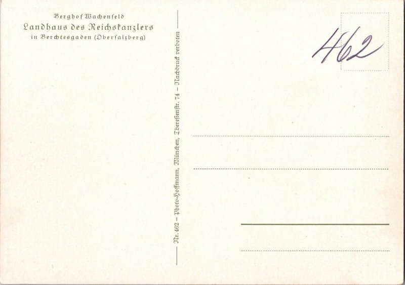 Mint Germany Real Picture Postcard German Obersalzburg Berchtgaden