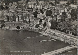 Cumbria Postcard - Aerial View of Bowness On Windermere   RR13098