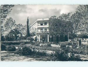 old rppc SHOPS IN LARGE BUILDING Oujda - Wejda - Rif Morocco HM2141