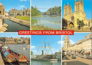 BR75974 greetings from bristol ship bateaux   uk