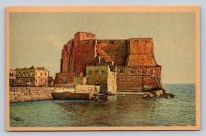 Egg Castle NAPLES Italy Vintage Postcard 0609