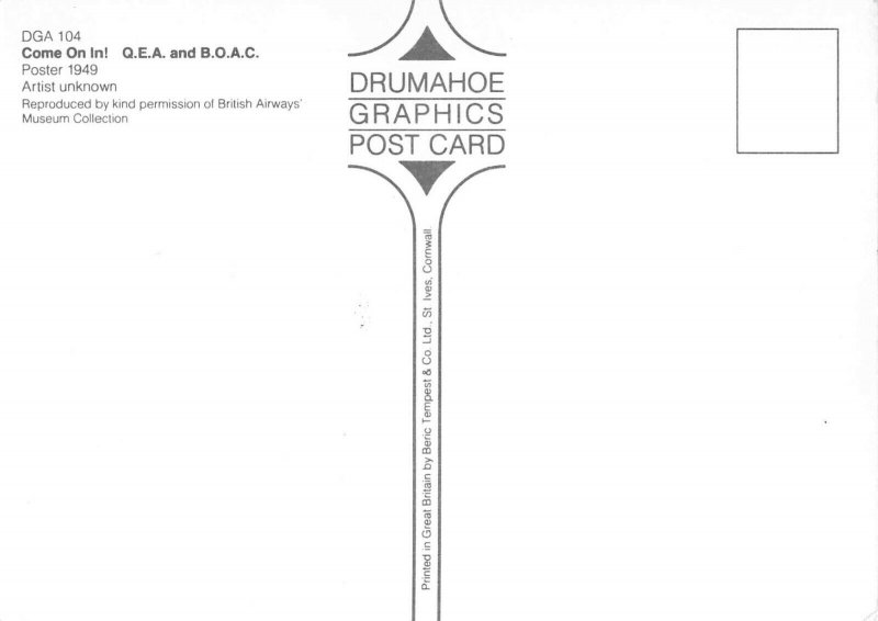 AEROPOSTALE~LOT OF 4 REPRODUCTION POSTCARDS