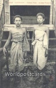 Jeunes Femmes Cambodge, Phnom, Penh Cambodia, Cambodge Unused 