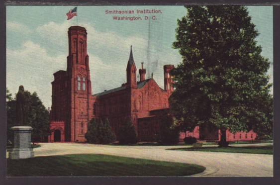 Smithsonian Institution Washington DC Postcard 4571