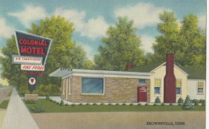 BROWNSVILLE, Tennessee, 30-40s; Colonial Motel