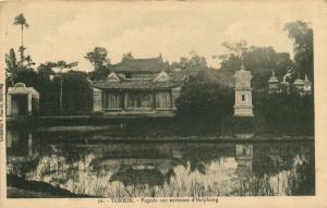 CPA Vietnam Indochine TONKIN - Pagode aux environs d'Haïphong (60545)