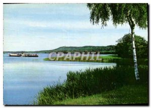 Modern Postcard View on Himmelbjerget with Hjejlen