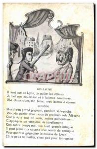 Postcard Old Guignol Theater Guillaume