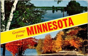 Greetings from Minnesota Postcard PC83