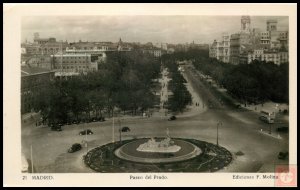 Madrid, Paseo del Prado, Spain (RP)