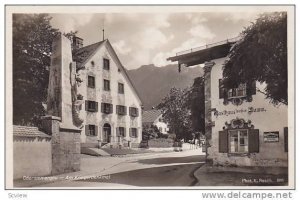 RP, Am Kriegerdenkmal, Oberammergau (Bavaria), Germany, 1920-1940s