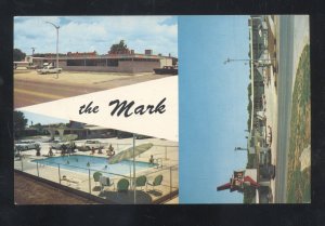 WEATHERFORD OKLAHOMA ROUTE 66 THE MARK MOTEL VINTAGE ADVERTISING POSTCARD