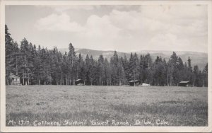 RPPC Postcard Cottages Summit Guest Ranch Dillon Colorado CO