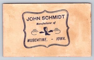 John Schmidt Fantasy Shoe Boat Child Gents Boots Shoes Muscatine Iowa P150 