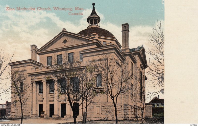 WINNIPEG , Manitoba , Canada , 00-10s ; Zion Methodist Church