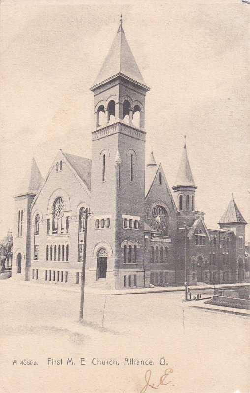 ALLIANCE , Ohio , 1901-07 ; First M.E. Church