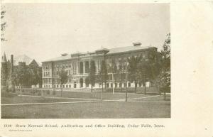 IA, Cedar Falls, Iowa, State Normal School, Auditorium & Office Building, 1199