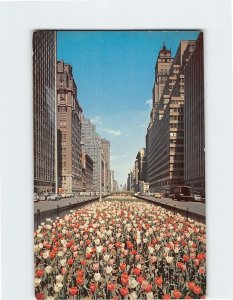 Postcard Park Avenue NYC New York USA North America