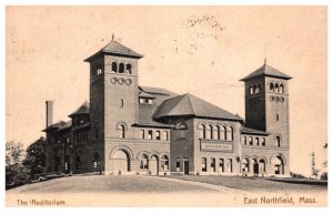 Massachusetts  East Northfield  The Auditorium