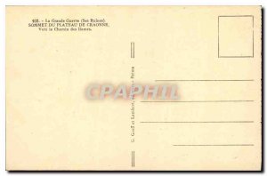 Old Postcard The Great War (its ruins) Craonne Plateau Summit To Chemlin Ladi...