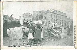 07101 VINTAGE POSTCARD - REGGIO CALABRIA - EARTHQUAKE-