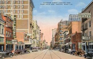 MN - Duluth. Superior Street, East from Sixth Avenue