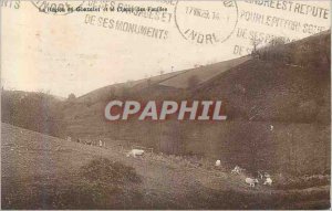 Old Postcard Giozelet the Region and the Field of Excavations