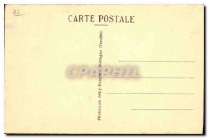 Old Postcard Maillezais Vendee the church XII isecle My hist