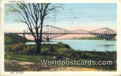 Quebec Bridge Pont Quebec Canada 1927 