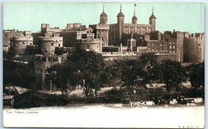 Postcard - The Tower - London, England