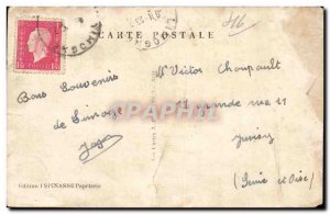 Limogne - View from the Road Villefranche - Old Postcard