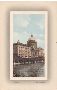 A136 Germany Berlin Kgl Schloss Castle Passepartout vintage postcard