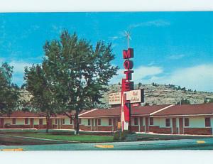 Unused Pre-1980 RED GABLES MOTEL Billings Montana MT n8594@