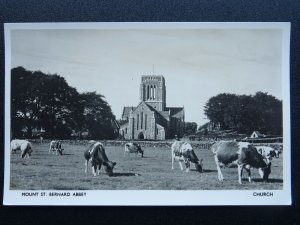 Leicestershire Whitwick MOUNT ST. BERNARD ROMAN CATHOLIC ABBEY - Old RP Postcard