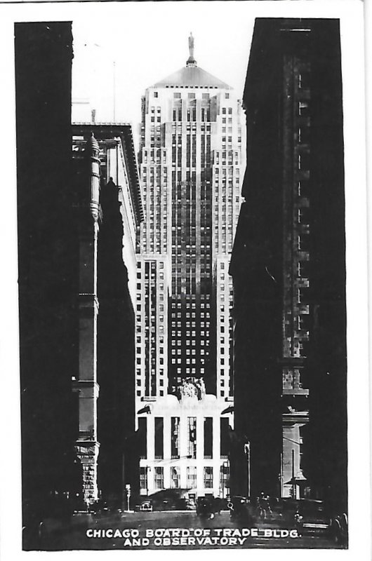 RPPC The Board of Trade Building and Observatory Chicago  Illinois