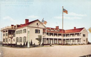 N.J State Building, 1915 Panama-Pacific Exposition, San Francisco, CA, Postcard