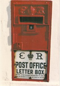 British Postbox Ser. No. 6  Nice modern postcard by Bath Postal Museum