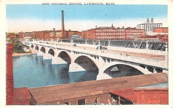 New Central Bridge in Lawrence, Massachusetts