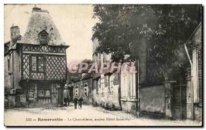 Romorantin Old Postcard The former chancery Hôtel Saint-Pol