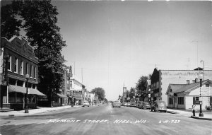 J70/ Kiel Wisconsin RPPC Postcard c40-50s Fremont St Stores 35