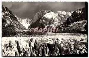 Modern Postcard Chamonix Les Seracs Jorasses and the & # 39aiguille Tacul