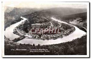 Old Postcard Montherme The Buckle Meuse Prize De La Longue Roche