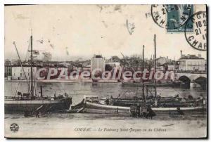 Postcard Old cognac Faubourg Saint-Jacques