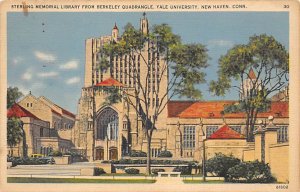 Sterling Memorial Library Berkeley Quadrangle, Yale University - New Haven, C...