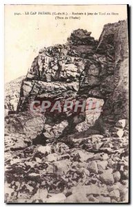 Old Postcard Cape Frehel C N Rochers day of Toul an Ifern Frou Hell