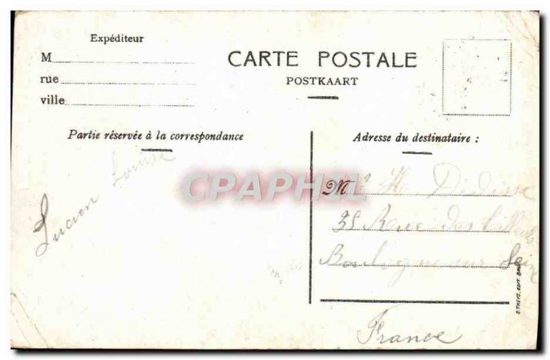 Old Postcard Antwerp Place Verte