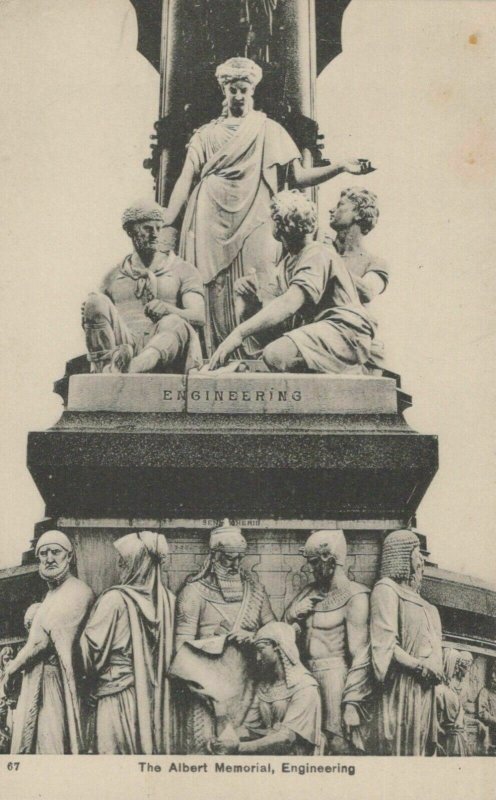 London Postcard - The Albert Memorial, Engineering   RS22307