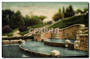 Old Postcard Valence Parc Jouvet